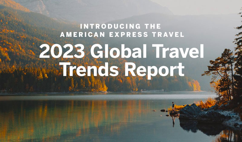 Global travel trends by American Express 2023